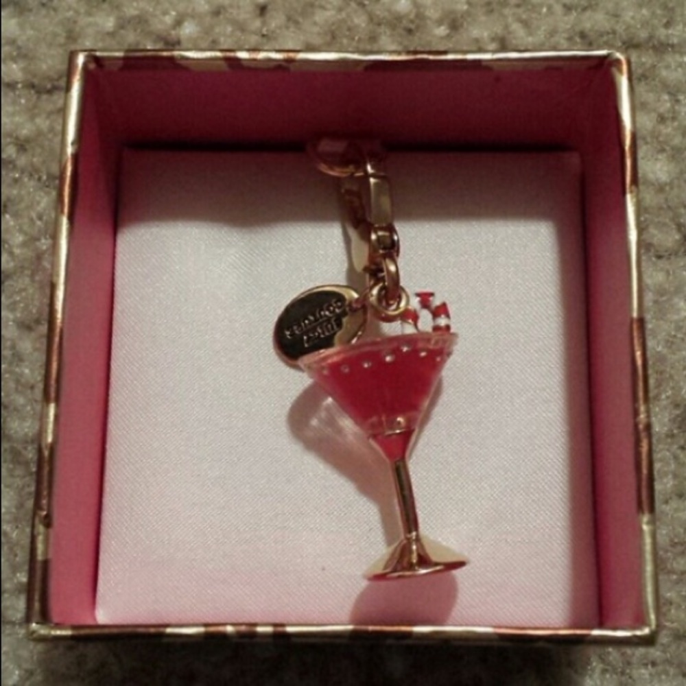 Juicy Couture Candy Cane Martini Charm